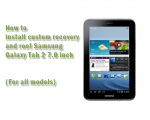 How to Root Samsung Galaxy Tab 2 7.0 and Install Custom Recovery