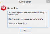 Resolved the Wordpress 3.5.1 XMLRPC 500 Errors